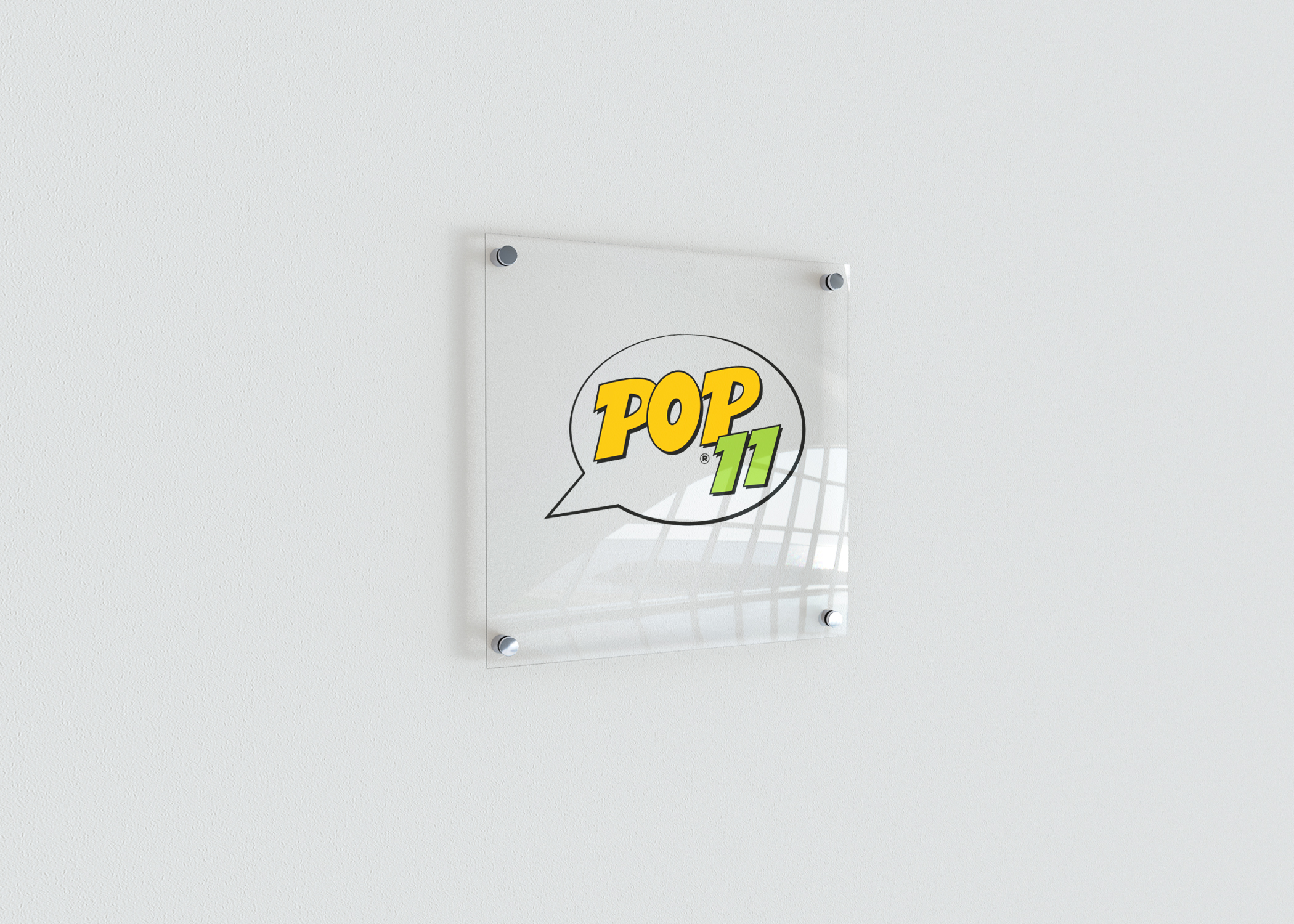 02 Sticker Plexiglass Indoor Signage Pop11 Digital Prints