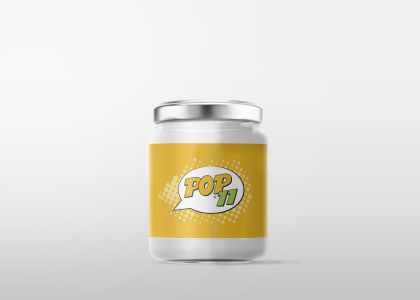 02 Pop11 Digital Prints Stickers Glass Jar