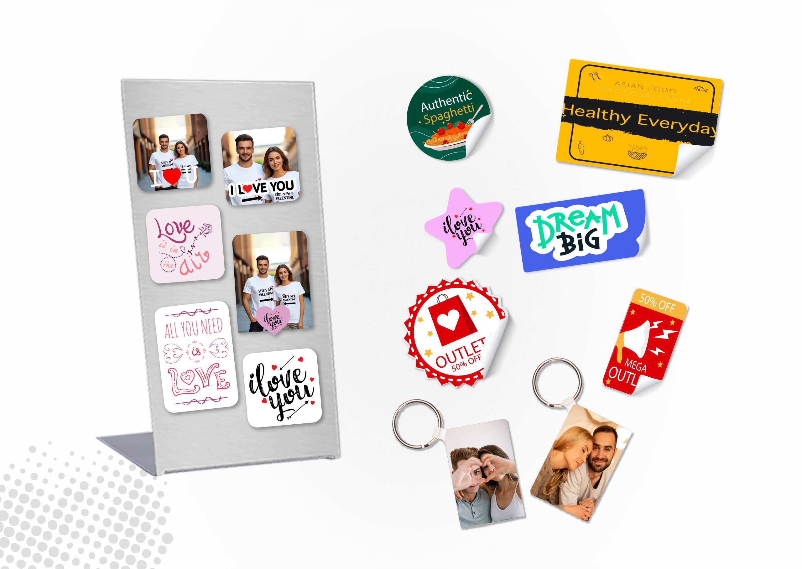 Ψηφιακή Εκτύπωση Αυτοκόλλητες Ετικέτες